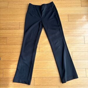 Y2K vintage Express black mid rise stretchy bootcut pants petite